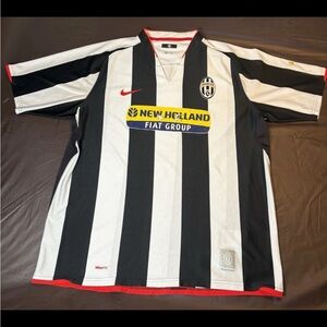 Juventus 2007 - 2008 Home football shirt Jersey Nike size XL